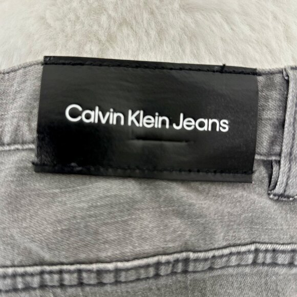 Calvin Klein Jeans Boys Skinny Grey Denim Jeans - Picture 10 of 16